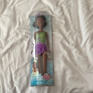 Disney Tiana Doll in Green and Purple Dress